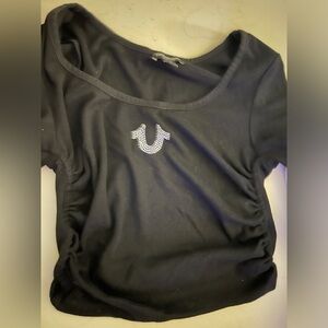 True religion rushed black top